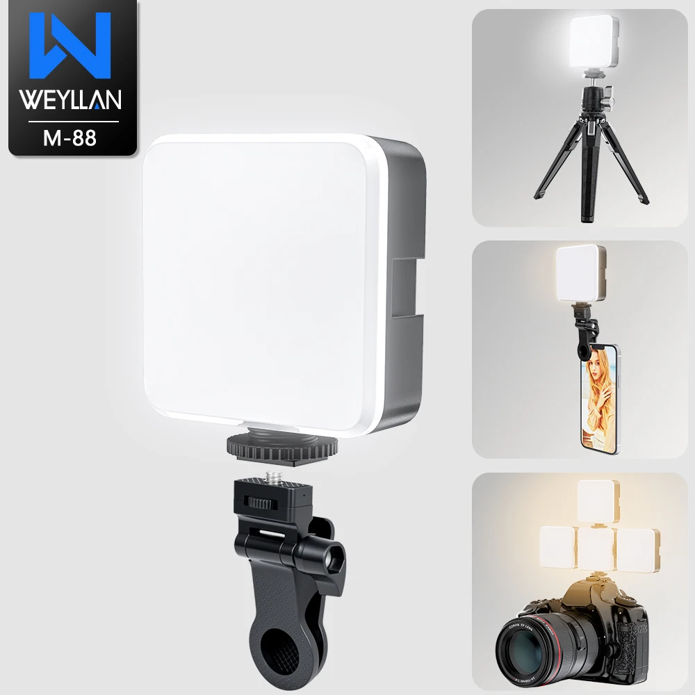 nabdom M88 Handheld LED Video Light Rechargable nabdom M88 Handheld LED Video Light Rechargable