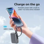 nabdom QCY PB10C 10000mAh 35W PD Fast Charging Mini Power Bank